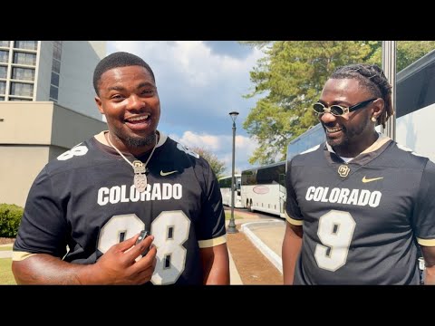 NFL Players Pull Up On Colorado Football Before Georgia Tech!