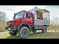 ARAZİ CANAVARI KARAVAN UNIMOG ! // Mercedes UNİMOG U 4023 OFF ROAD EXPEDİTİON KARAVAN