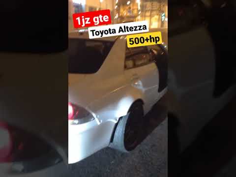 Toyota Altezza 1jz gte 500+hp #youtube #shorts