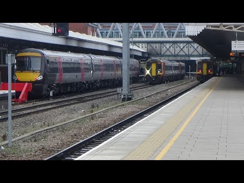 Trains at Nottingham - 24/11/2018