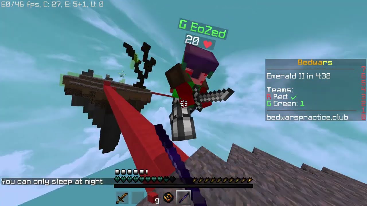 I need to improve... - Bedwars - Minecraft Minigames, feat. Eozed and Adam