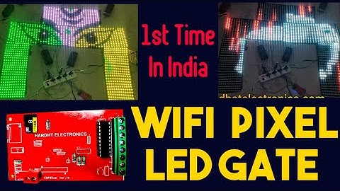 Pixel Led WiFi Gate Controller. Multi language Wifi SD Card Gate Controller.7415463658
