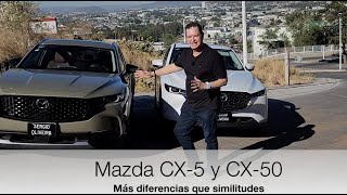 Mazda CX5 y Mazda CX50. ¿Qué tan distintas son?