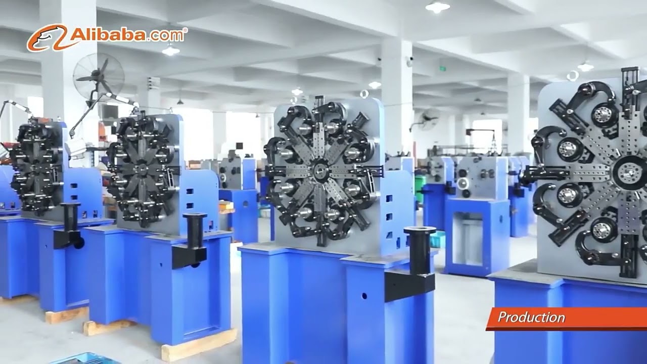 Camless Spring Making Forming Machine