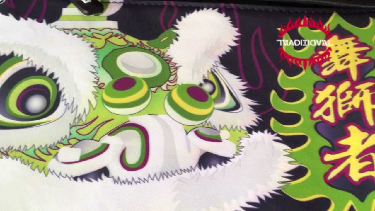 Lion dance waist pouch by Traditional Arts YouTube