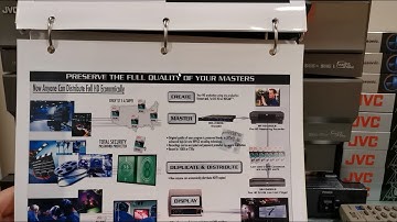 JVC Password Protected Pro HD D-VHS Format. Part 2 (Motion Picture and TV Station applications)