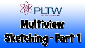 PLTW IED: Multiview Sketching Part 1