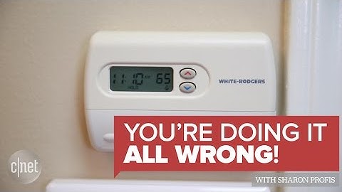 Why you might want to consider moving your thermostat