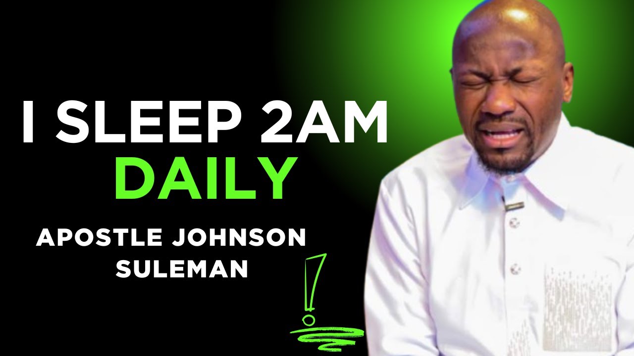 Спать всю ночь приведет к тому, что вы будете неудачником весь день в 2026 году. — Апостол Джонсо...