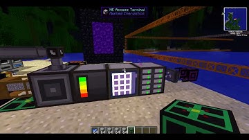 optimized quarries with auto-smelting and ME-System (Applied Logistics, Thermal Expansion)