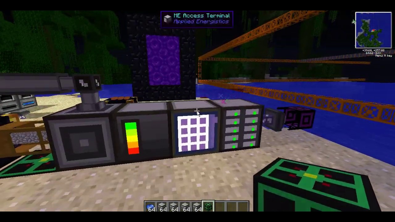 optimized quarries with autosmelting and MESystem (Applied Logistics