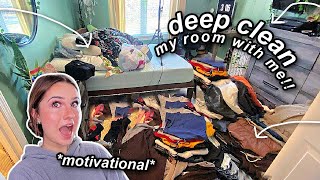 let's deep clean my room!! *motivational*