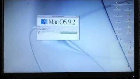 Mac OS 9.2 - Apple