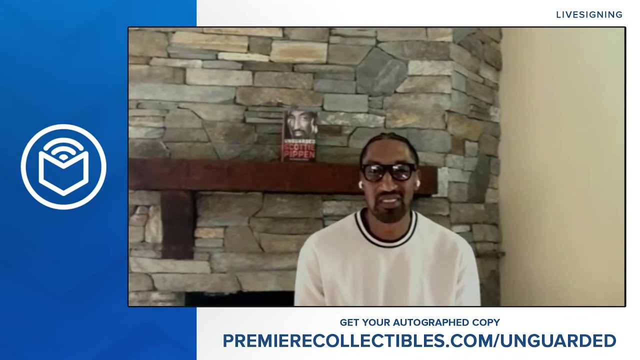 Scottie Pippen Book Signing & Interview 2 Unguarded YouTube
