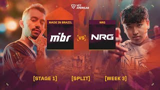 Made in Brazil vs NRG  VCT Americas Stage 1  W3D4  Map 1