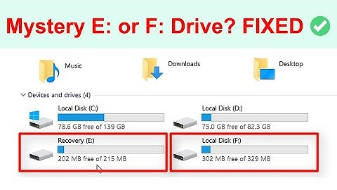 How to Hide System Drives (E:, F:, Recovery) in Windows 10/11 – Mysterious Drives Explained