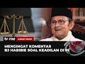Flashback! Momen BJ Habibie Bahas Pemerataan Keadilan di Indonesia | Kabar Tokoh tvOne