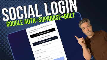 Eenvoudige sociale login-installatie met Superbase