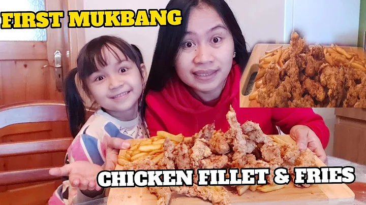 FIRST MUKBANG! CHICKEN FILLET w/ FRIES | Michelle ...