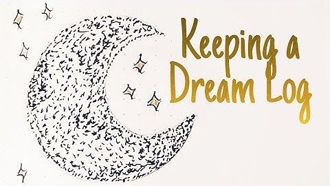 Keeping a Dream Log in Your Bullet Journal | Bullet Journaling with Maverick Moses