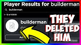 Builderman S Evolution Youtube - how to look like old builderman in roblox youtube