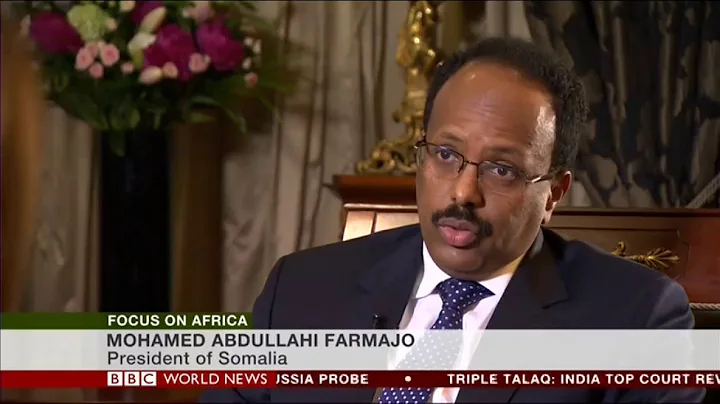 President Farmajo of Somalia