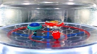 Orb Egis Holds Its Ground And Bursts Z Achilles In Slow Motion ベイブレードバースト