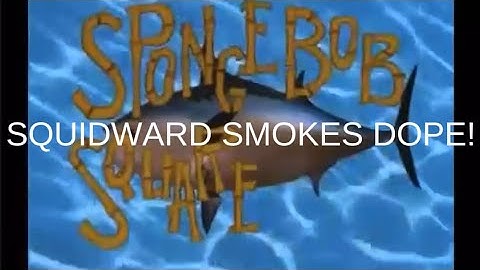 SpongeBob SquarePants theme song reversed Lyrics 