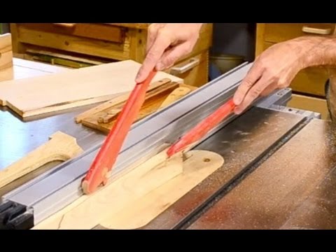 Making push sticks - YouTube