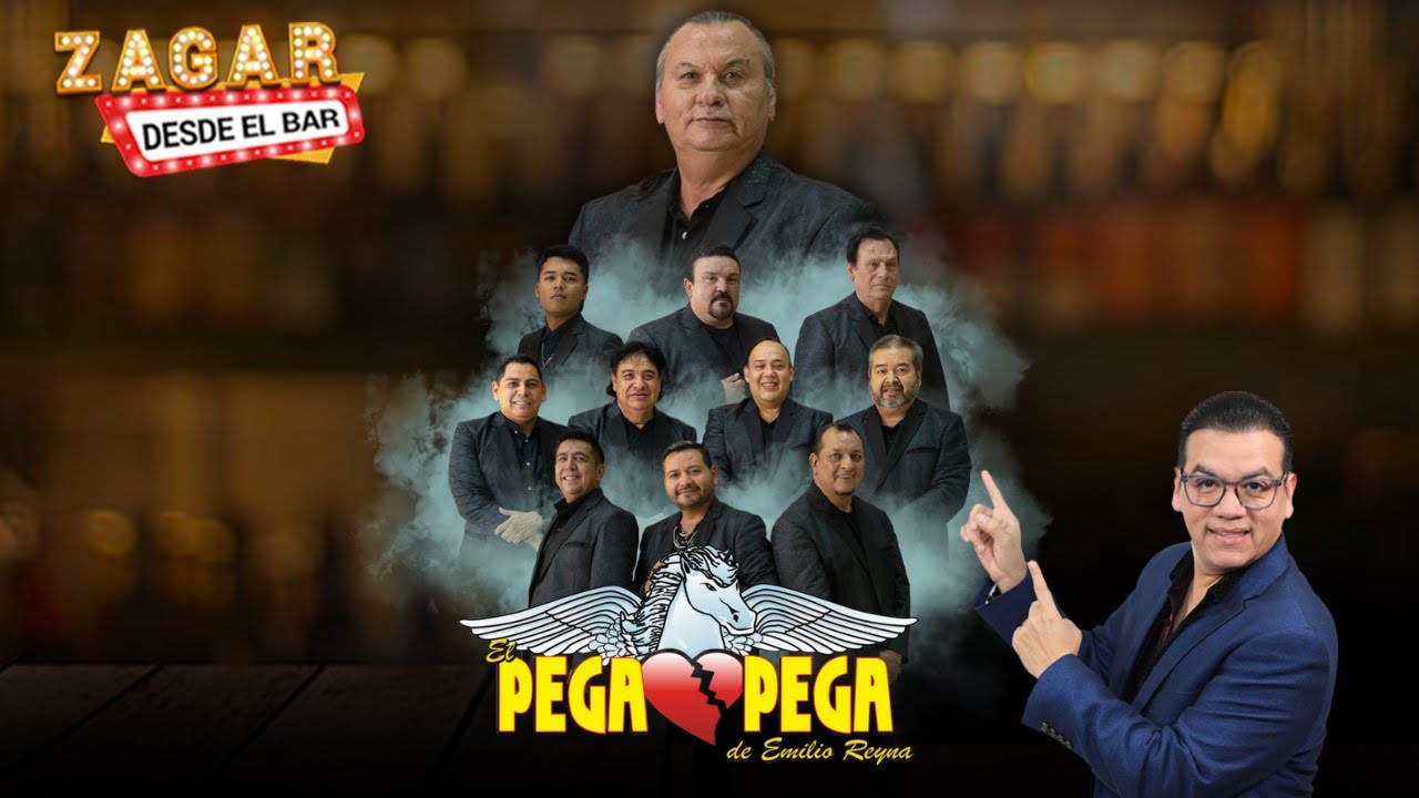 Zagar Desde el Bar con el Pega Pega de Emilio Reyna