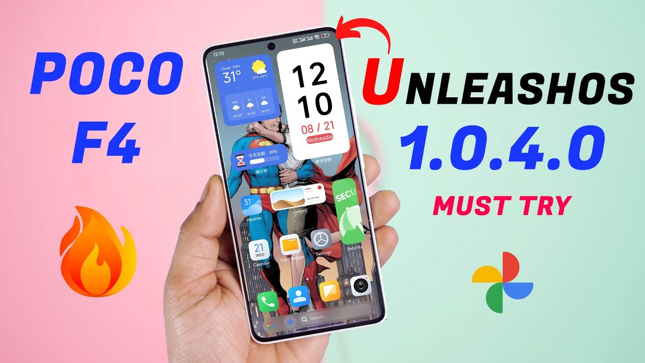 Poco F4 Stable Unleash OS (HyperOS) Review, Smooth Ui, Good Performance 👍