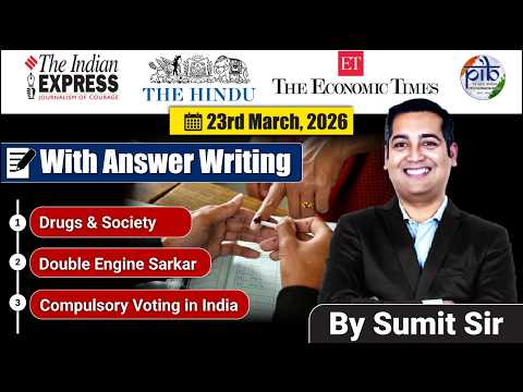 23  March Editorial Discussion | Weight loss drungs, compulosry voting, Dobule Engine