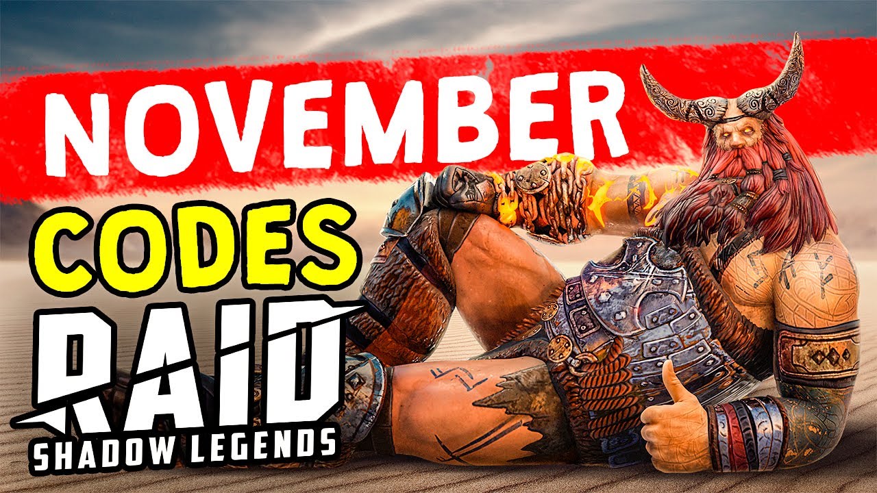 Deutsch 🇩🇪 RAID Shadow Legends PROMOCODES 🍁NOVEMBER 2022 🍁 für