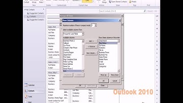 Learn Outlook 2010 Manage Views