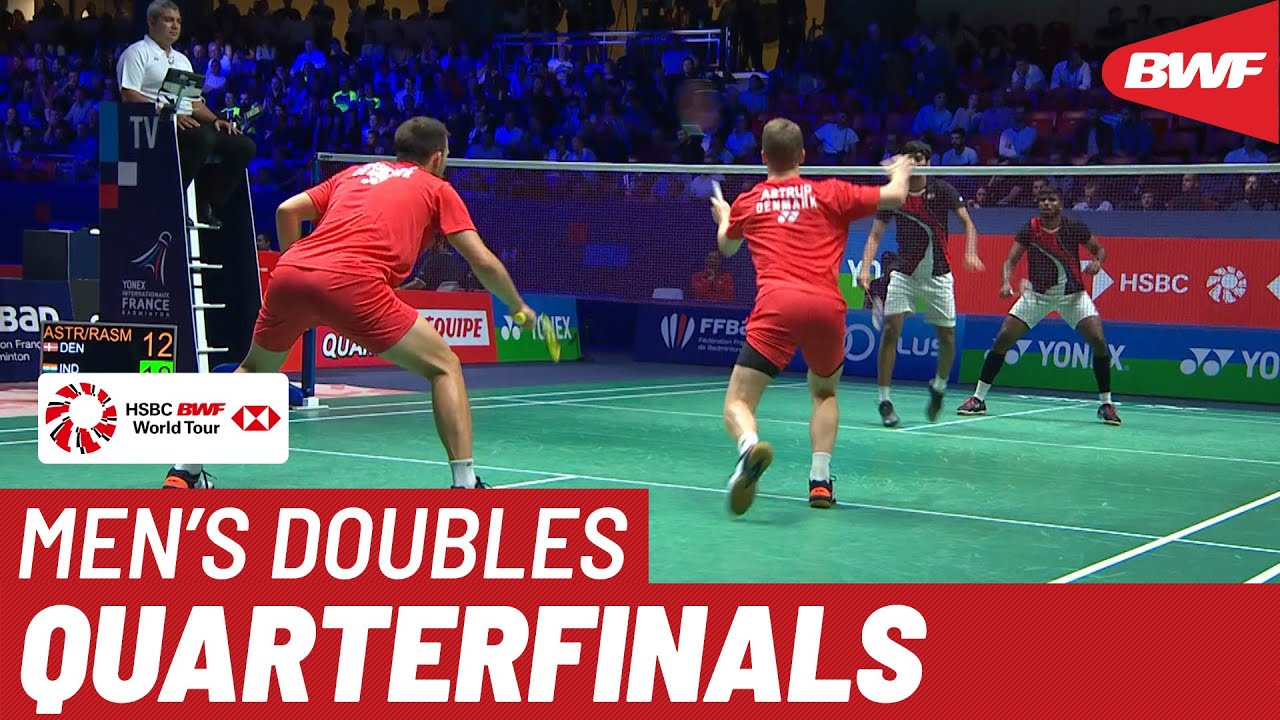 QF | MD | ASTRUP/RASMUSSEN (DEN) vs. RANKIREDDY/SHETTY (IND) | BWF 2019