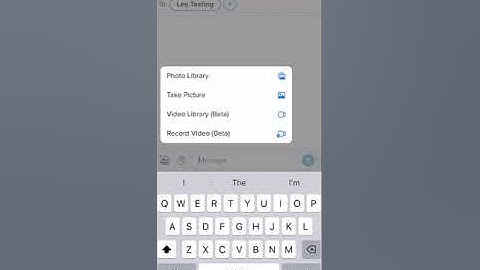 Video Texting in the Follow Up Boss App