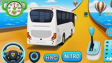 Crazy Bus Mega Ramp Impossible Racing - Bus Stunts Impossible Tracks - Android Gameplay #8