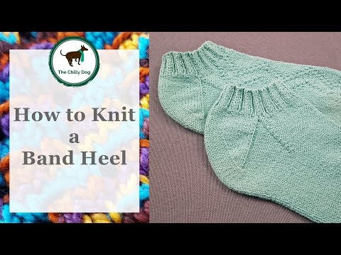 How to Knit a Band Heel for Socks