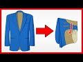 3 Jacket Folding Hacks (No Wrinkles or Damage) Fold Your Suit Coat CORRECTLY | RMRS