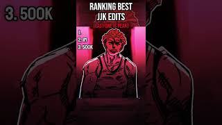 Ranking JJK edits #anime #jjk #shorts #viral #usa