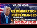 Major News: US Immigration Changes January 2026 (Critical Info for Immigrants