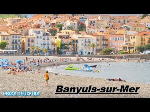 Banyuls-sur-Mer ; Plage Centrale ; Côte Vermeille ; Port ; Pyrénées-Orientales ; Occitanie ; France