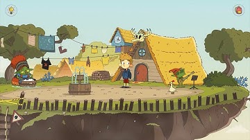 A grandiose plan to save his sister. Flying islands. Walkthrough #17 (Lost in Play)