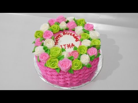 Video clip hay Cara Mendekorasi Kue Tart Bentuk Keranjang Video clip hay Cara Mendekorasi Kue Tart Bentuk Keranjang
