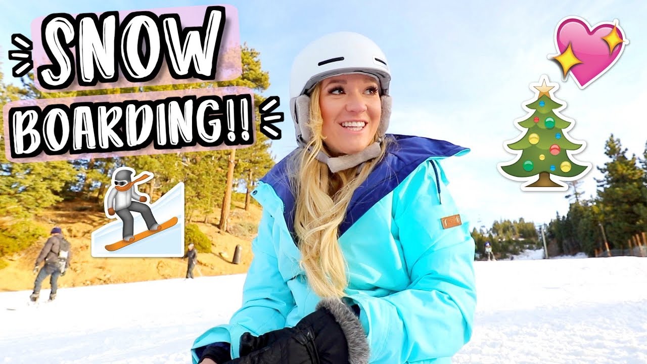 FINALLY Going Snowboarding!! Vlogmas Day 18!!