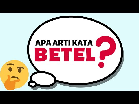 Belajar kata BETEL| Apa arti kata BETEL? #belajaralkitab