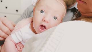 Newborn Baby || Home Family Session || Big Sisters || Welcome Home, Olivia! || Lot 40 Films