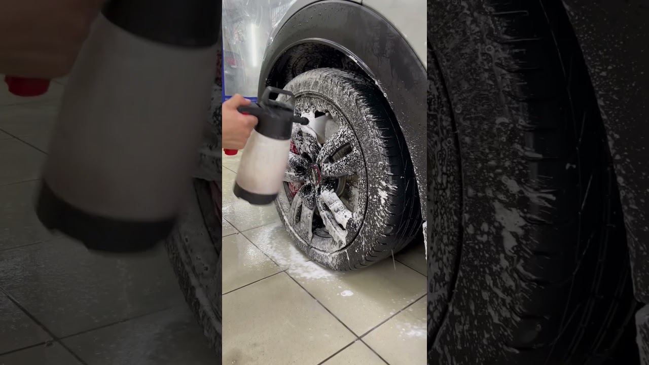 Вымыли в две фазы и высушили с помощью NXTZEN Easy Dry, на шинах NXTZEN Duro Gel.