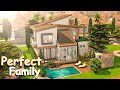 PERFECT FAMILY HOME 🏡 | No CC | Stop Motion Build | THE SIMS 4 | Schnuck Credit