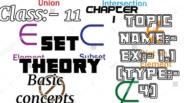 Set theory chapter 1 lecture no (9)  k c Sinha topic name - Exercise :- 1.1(type:- 4)#settheory